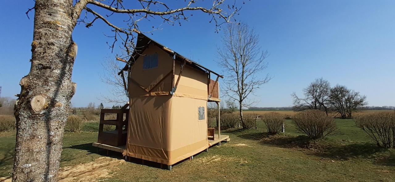 Tente Cabane du Camping Hautoreille Bannes  Extérieur photo